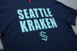Mitchell & Ness T-Shirts & Tops-Legendary Slub S/S Tee Seattle Kraken