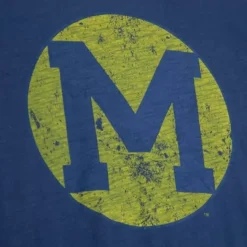 Mitchell & Ness T-Shirts & Tops-Legendary Slub S/S Tee University Of Michigan