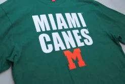 Mitchell & Ness T-Shirts & Tops-Legendary Slub S/S Tee University Of Miami