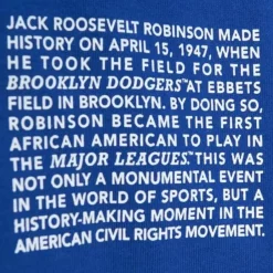 Mitchell & Ness Hoodies & Sweatshirts-Legends Fleece Hoodie Brooklyn Dodgers Jackie Robinson