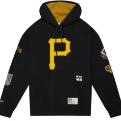 Mitchell & Ness Hoodies & Sweatshirts-Legends Fleece Hoodie Pittsburgh Pirates Roberto Clemente