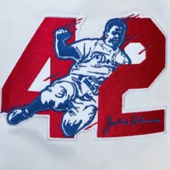 Mitchell & Ness Jackets & Outerwear-Legends Satin Jacket Brooklyn Dodgers Jackie Robinson