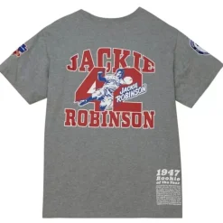 Mitchell & Ness T-Shirts & Tops-Legends S/S Tee Brooklyn Dodgers Jackie Robinson