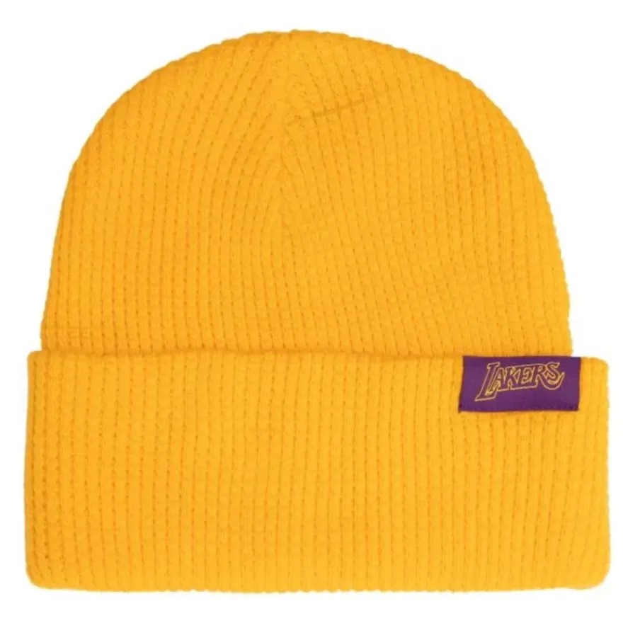 Mitchell & Ness Knit-Leggo My Waffle Knit Hwc Los Angeles Lakers