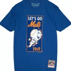 Mitchell & Ness T-Shirts & Tops-Let'S Go Tee New York Mets