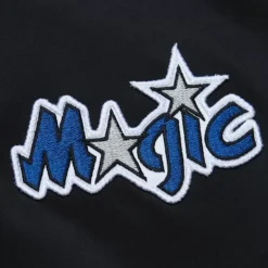 Mitchell & Ness Jackets & Outerwear-Lightweight Satin Bomber Vintage Logo Orlando Magic