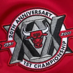 Mitchell & Ness Jackets & Outerwear-Lightweight Satin Bomber Vintage Logo Chicago Bulls