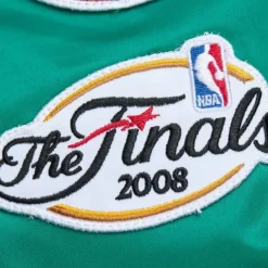 Mitchell & Ness Jackets & Outerwear-Lightweight Satin Bomber Vintage Logo Boston Celtics