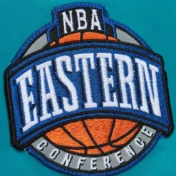 Mitchell & Ness Jackets & Outerwear-Lightweight Satin Bomber Vintage Logo Charlotte Hornets