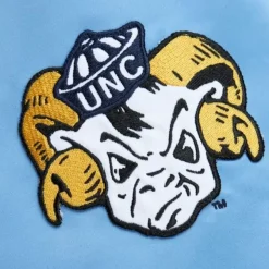 Mitchell & Ness Jackets & Outerwear-Lightweight Satin Bomber Vintage Logo University Of North Carolina