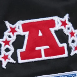 Mitchell & Ness Jackets & Outerwear-Lightweight Satin Bomber Vintage Logo Oakland Raiders