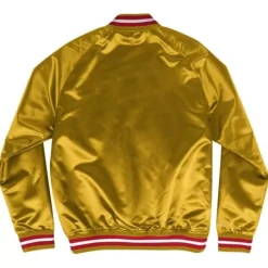 Mitchell & Ness Jackets & Outerwear-Lightweight Satin Jacket San Francisco 49Ers