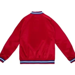 Mitchell & Ness Jackets & Outerwear-Lightweight Satin Jacket Detroit Pistons