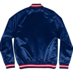 Mitchell & Ness Jackets & Outerwear-Lightweight Satin Jacket Boston Red Sox