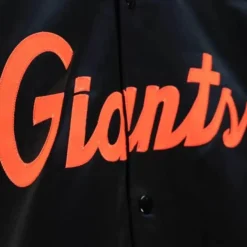 Mitchell & Ness Jackets & Outerwear-Lightweight Satin Jacket San Francisco Giants