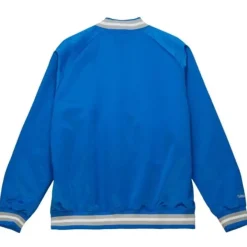Mitchell & Ness Jackets & Outerwear-Lightweight Satin Jacket Detroit Lions