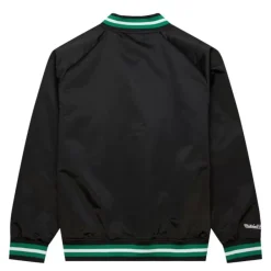Mitchell & Ness Jackets & Outerwear-Lightweight Satin Jacket Boston Celtics