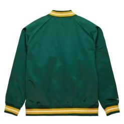 Mitchell & Ness Jackets & Outerwear-Lightweight Satin Jacket Seattle Supersonics