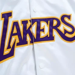 Mitchell & Ness Jackets & Outerwear-Lightweight Satin Jacket Los Angeles Lakers