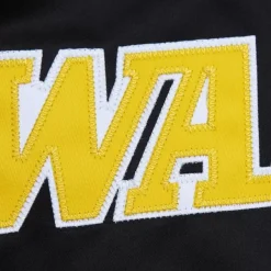 Mitchell & Ness Jackets & Outerwear-Lightweight Satin Jacket Golden State Warriors