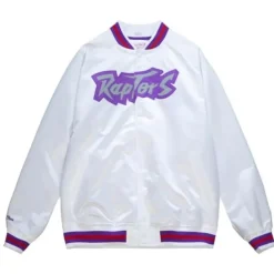 Mitchell & Ness Jackets & Outerwear-Lightweight Satin Jacket Toronto Raptors