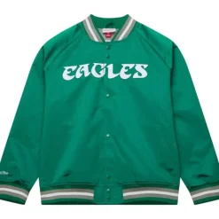 Mitchell & Ness Jackets & Outerwear-Lightweight Satin Jacket Philadelphia Eagles