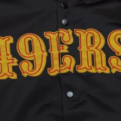 Mitchell & Ness Jackets & Outerwear-Lightweight Satin Jacket San Francisco 49Ers