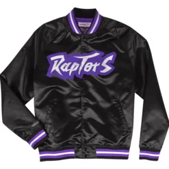 Mitchell & Ness Jackets & Outerwear-Lightweight Satin Jacket Toronto Raptors