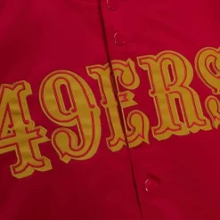 Mitchell & Ness Jackets & Outerwear-Lightweight Satin Jacket San Francisco 49Ers