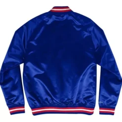 Mitchell & Ness Jackets & Outerwear-Lightweight Satin Jacket Philadelphia 76Ers