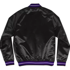 Mitchell & Ness Jackets & Outerwear-Lightweight Satin Jacket Sacramento Kings