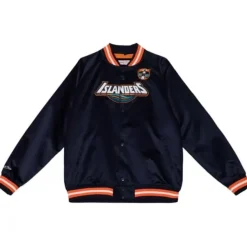 Mitchell & Ness Jackets & Outerwear-Lightweight Satin Jacket New York Islanders