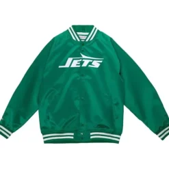 Mitchell & Ness Jackets & Outerwear-Lightweight Satin Jacket New York Jets