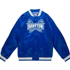 Mitchell & Ness Jackets & Outerwear-Lightweight Satin Jacket Hampton University