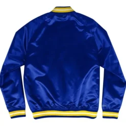 Mitchell & Ness Jackets & Outerwear-Lightweight Satin Jacket Denver Nuggets