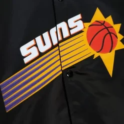 Mitchell & Ness Jackets & Outerwear-Lightweight Satin Jacket Phoenix Suns