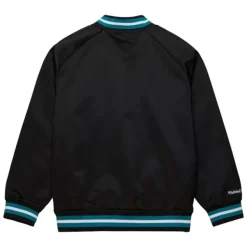 Mitchell & Ness Jackets & Outerwear-Lightweight Satin Jacket Current Logo San Jose Sharks