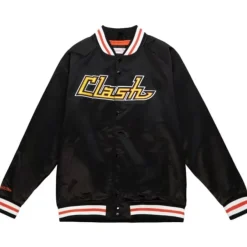 Mitchell & Ness Jackets & Outerwear-Lightweight Satin Jacket San Jose Clash