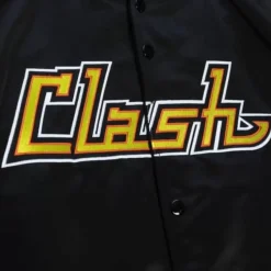 Mitchell & Ness Jackets & Outerwear-Lightweight Satin Jacket San Jose Clash
