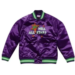 Mitchell & Ness Jackets & Outerwear-Lightweight Satin Jacket All Star 1995-96