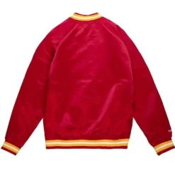 Mitchell & Ness Jackets & Outerwear-Lightweight Satin Jacket Tuskegee University