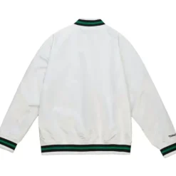 Mitchell & Ness Jackets & Outerwear-Lighweight Satin Jacket Boston Celtics
