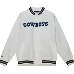 Mitchell & Ness Jackets & Outerwear-Lighweight Satin Jacket Dallas Cowboys