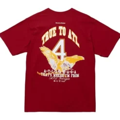 Mitchell & Ness T-Shirts & Tops-Lil Baby X Br Remix Ss Tee Atlanta Hawks