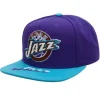 Mitchell & Ness Snapback-Logo Bill Snapback Hwc Utah Jazz