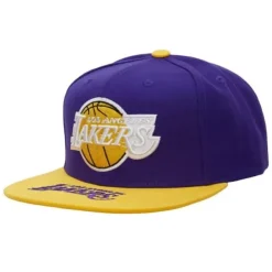 Mitchell & Ness Snapback-Logo Bill Snapback Los Angeles Lakers