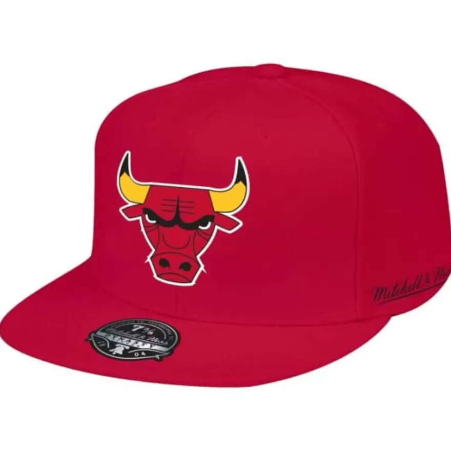 Mitchell & Ness Fitted-Logo History Fitted Hwc Chicago Bulls
