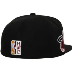 Mitchell & Ness Fitted-Logo History Fitted Hwc Miami Heat