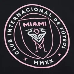 Mitchell & Ness Hoodies & Sweatshirts-Logo Paint Brush Hoodie Inter Miami Cf
