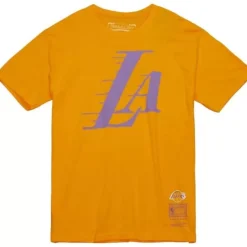 Mitchell & Ness T-Shirts & Tops-Logo Remix Tee Los Angeles Lakers